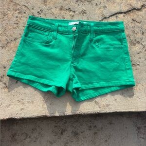 Joe's Jeans Green Jean Shorts Sz 28 women’s